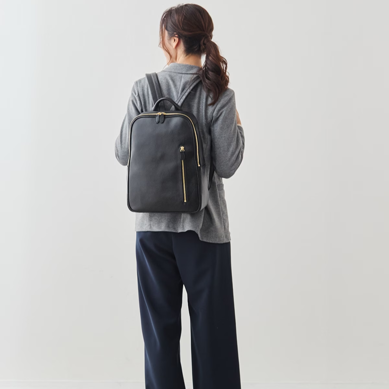 オリーブレザー グレースリュック