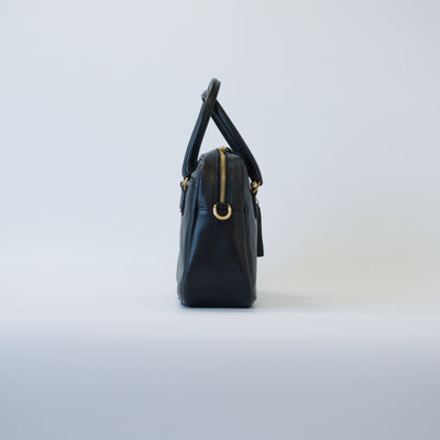 オリーブレザー 2Wayミニボストン