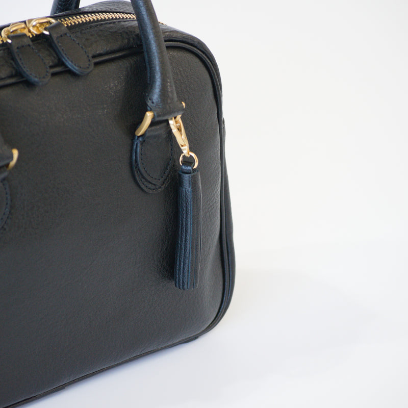 オリーブレザー2Wayミニボストン