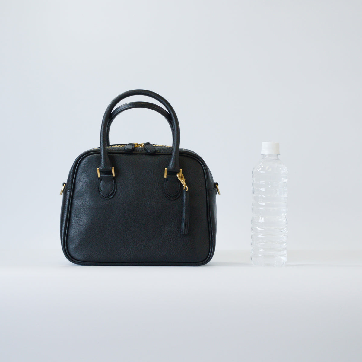 オリーブレザー 2Wayミニボストン