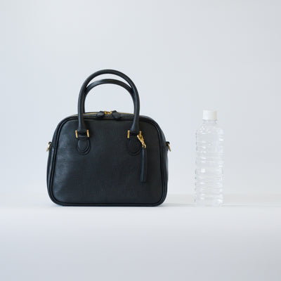 オリーブレザー 2Wayミニボストン