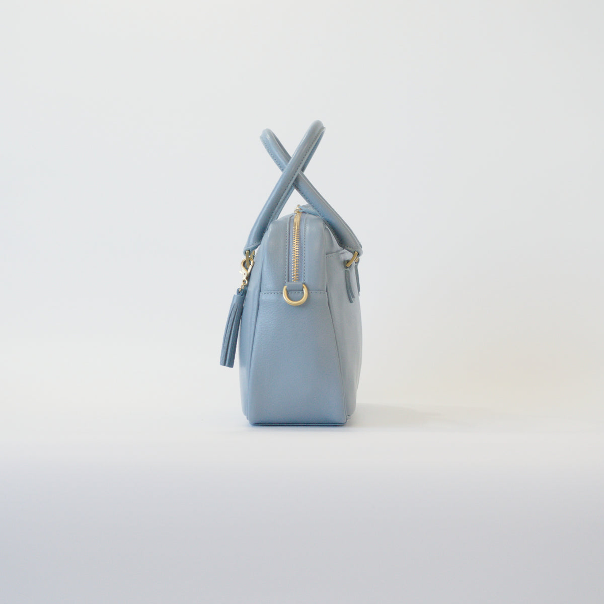 オリーブレザー 2Wayミニボストン