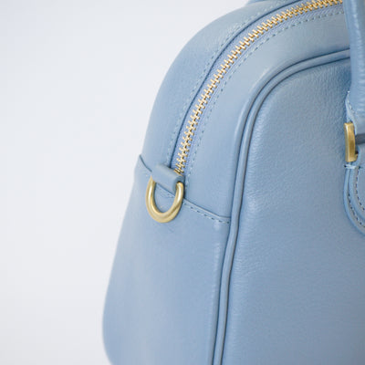 オリーブレザー 2Wayミニボストン