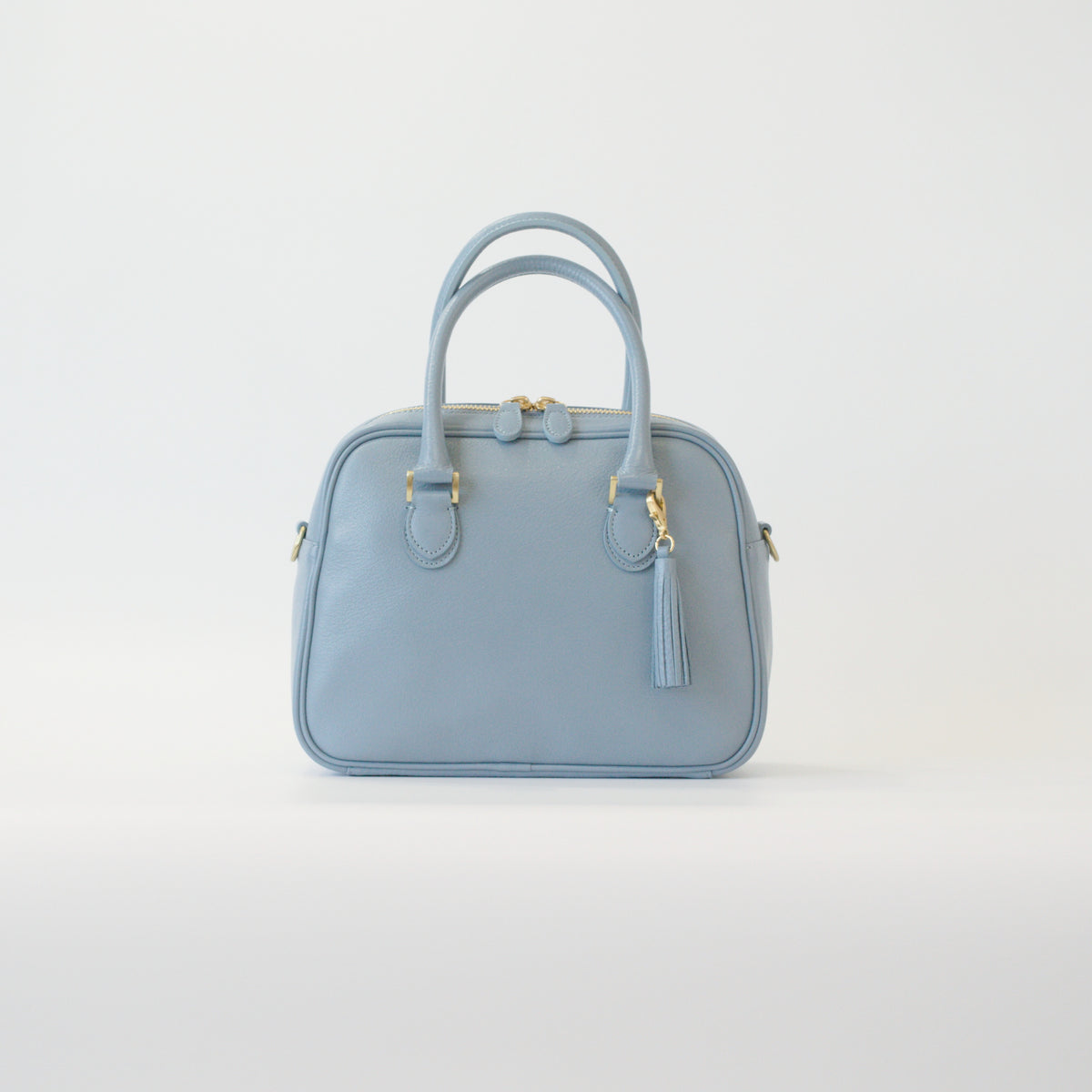 オリーブレザー 2Wayミニボストン