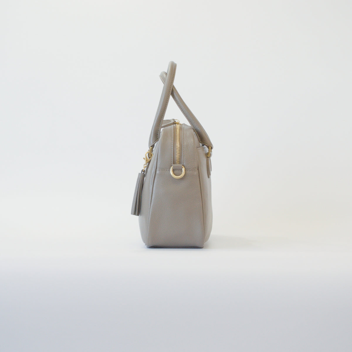 オリーブレザー 2Wayミニボストン