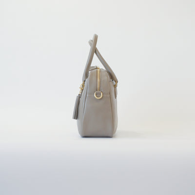 オリーブレザー 2Wayミニボストン