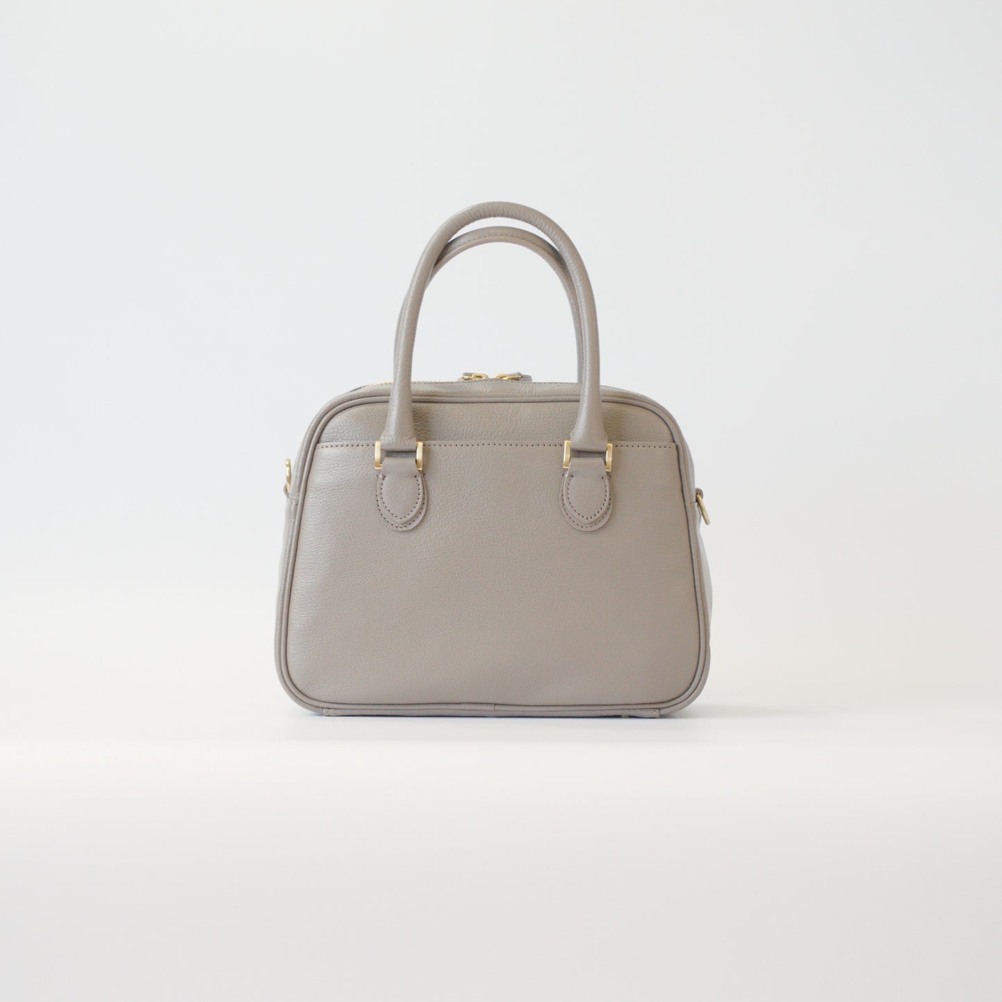 オリーブレザー 2Wayミニボストン