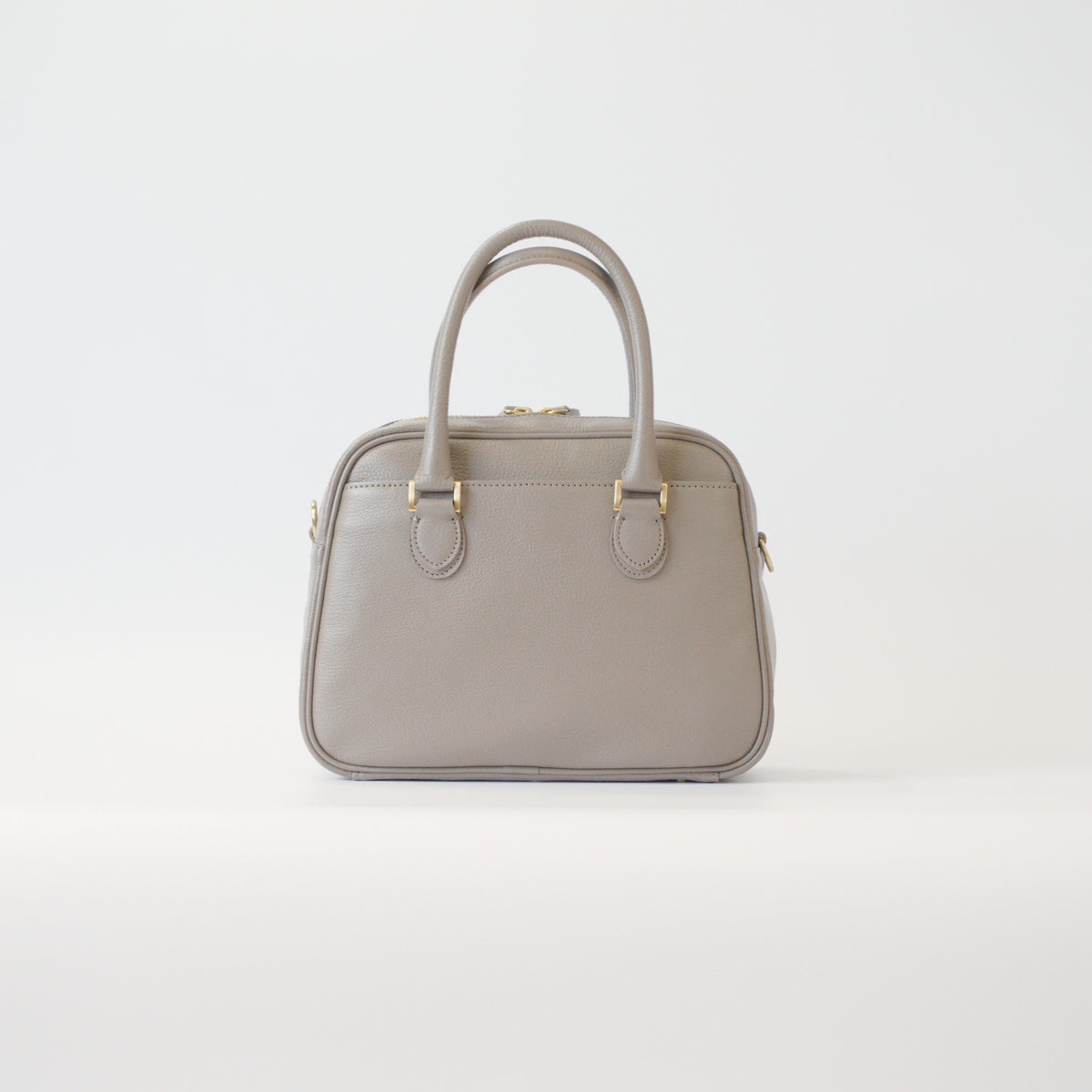 オリーブレザー 2Wayミニボストン