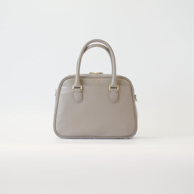 オリーブレザー 2Wayミニボストン