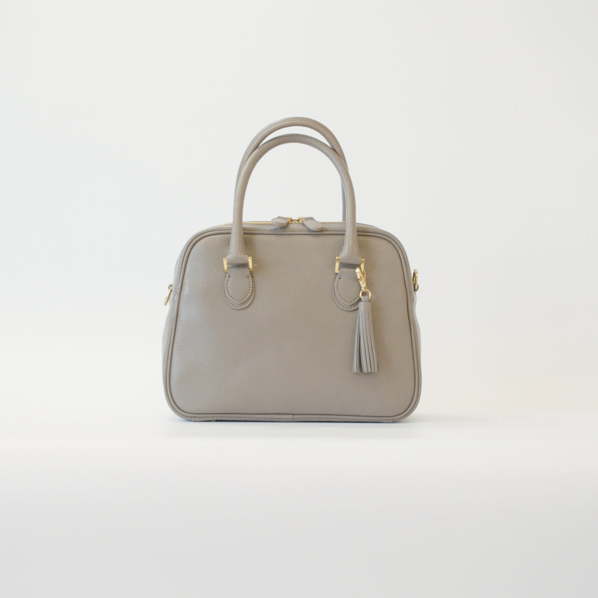 オリーブレザー 2Wayミニボストン