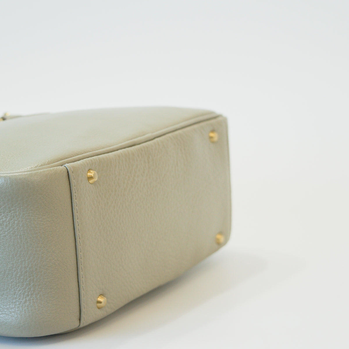 オリーブレザー 2Wayミニボストン