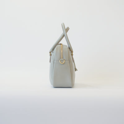 オリーブレザー 2Wayミニボストン