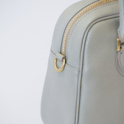 オリーブレザー 2Wayミニボストン