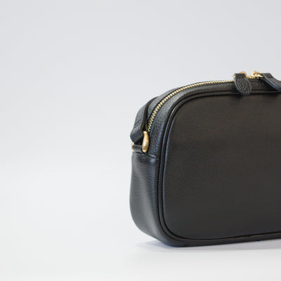 オリーブレザー ビーンズショルダー