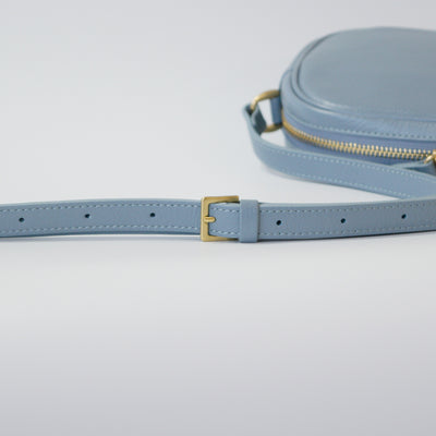 オリーブレザー ビーンズショルダー