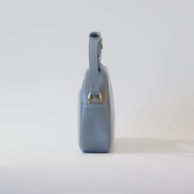 オリーブレザー ビーンズショルダー