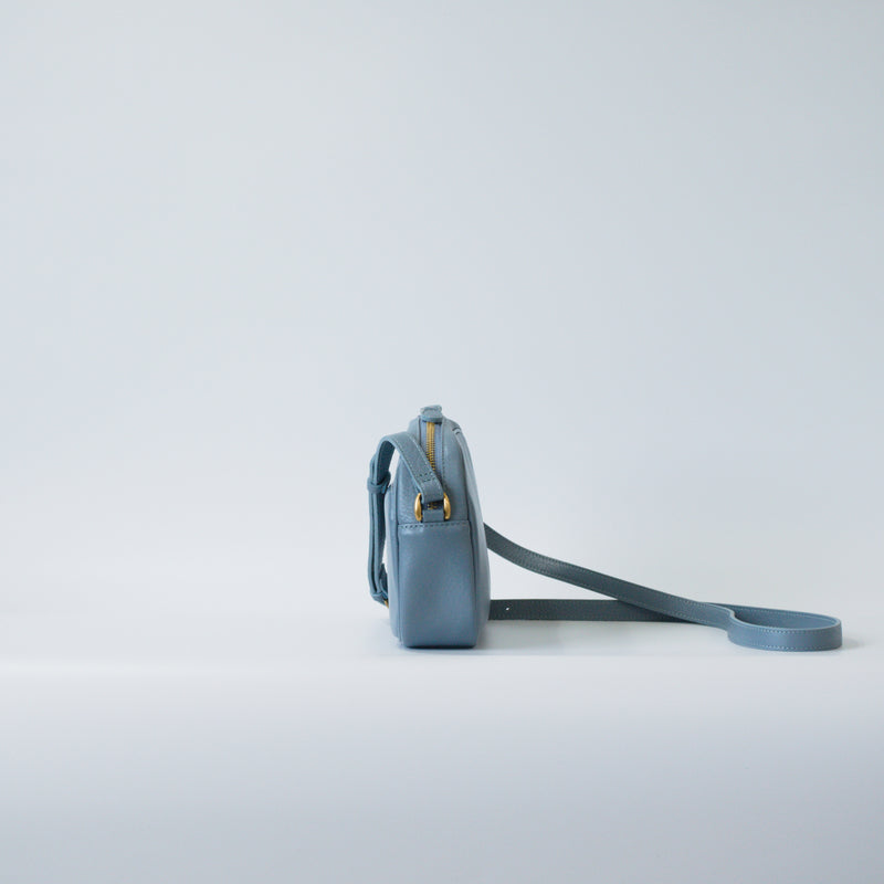 オリーブレザービーンズショルダー