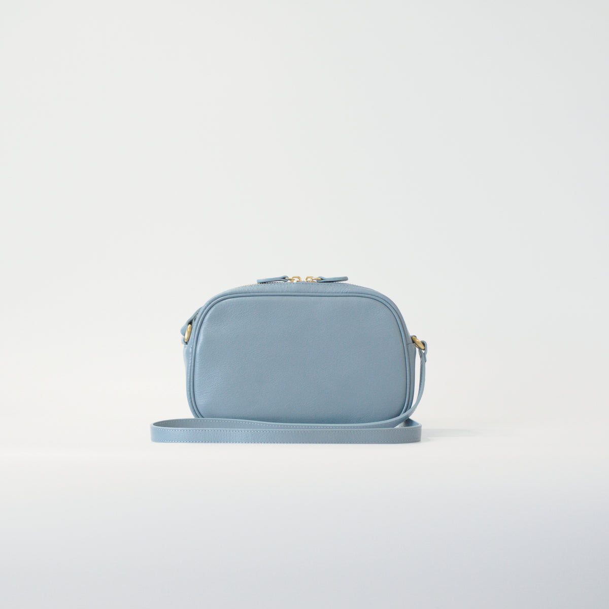 オリーブレザー ビーンズショルダー