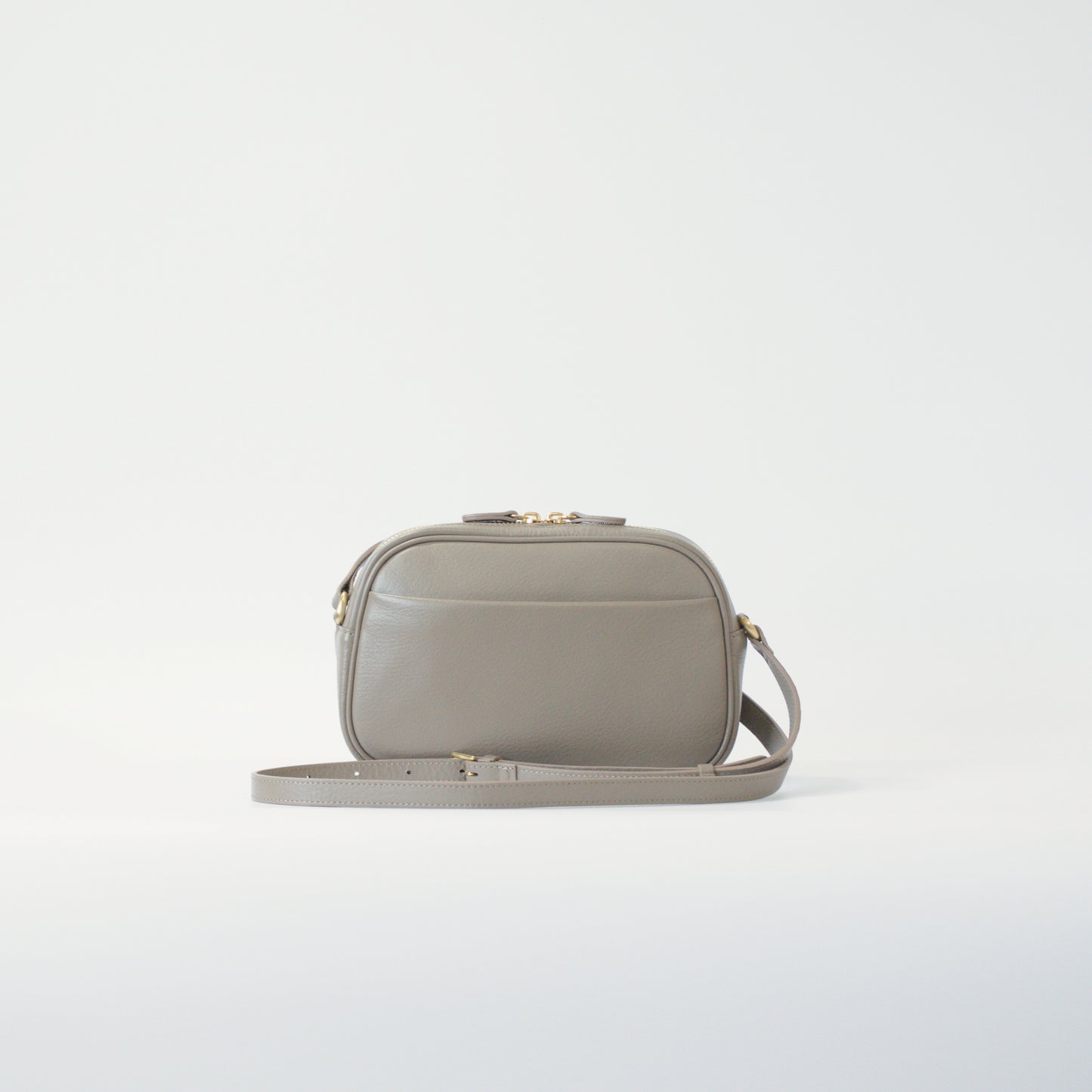 オリーブレザー ビーンズショルダー