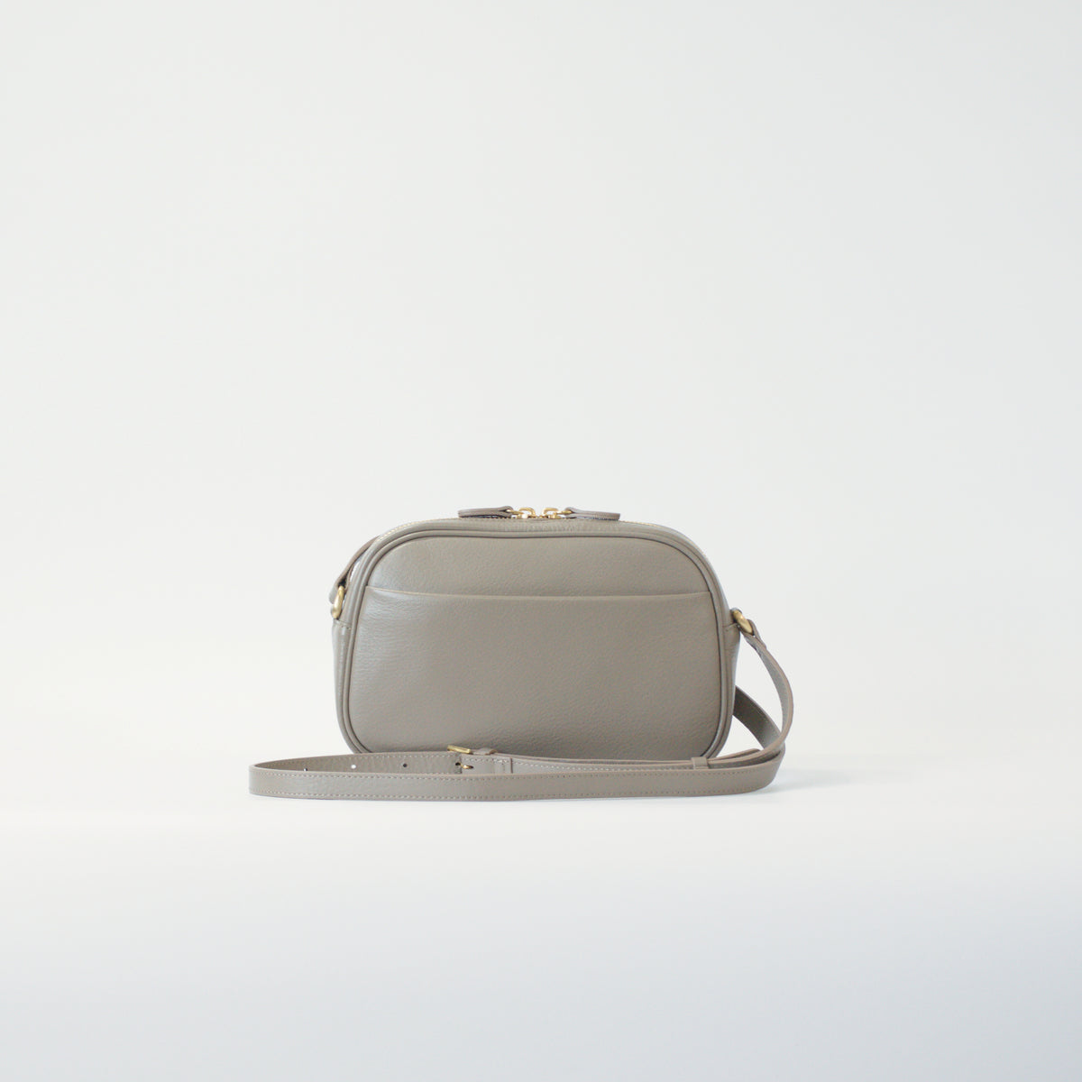 オリーブレザー ビーンズショルダー