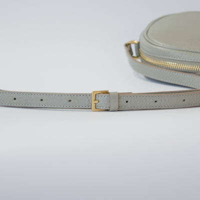 オリーブレザー ビーンズショルダー