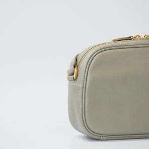 オリーブレザービーンズショルダー