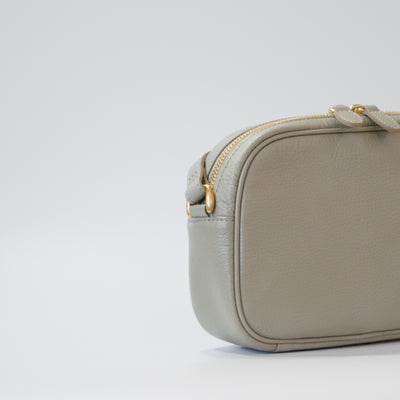 オリーブレザー ビーンズショルダー