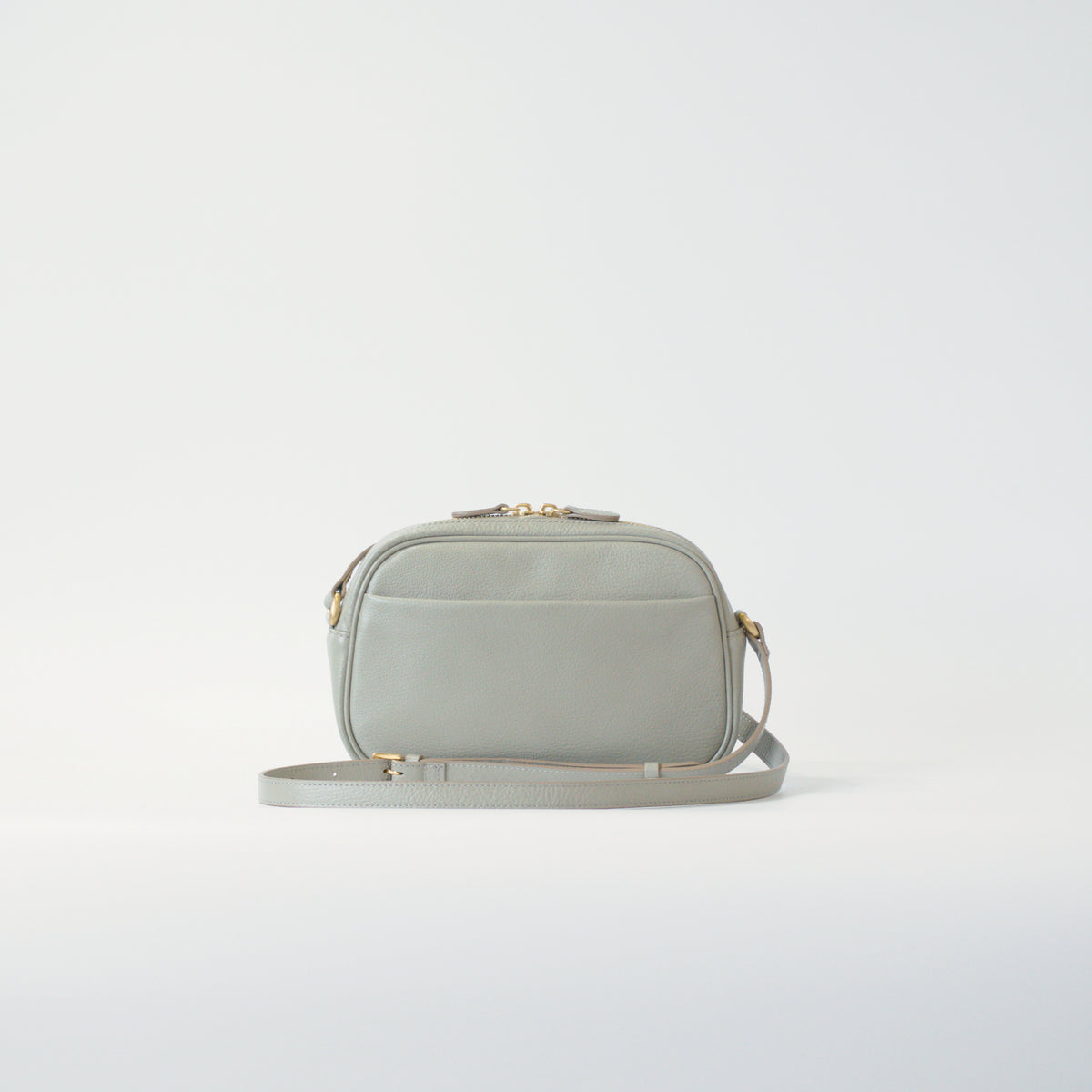 オリーブレザー ビーンズショルダー