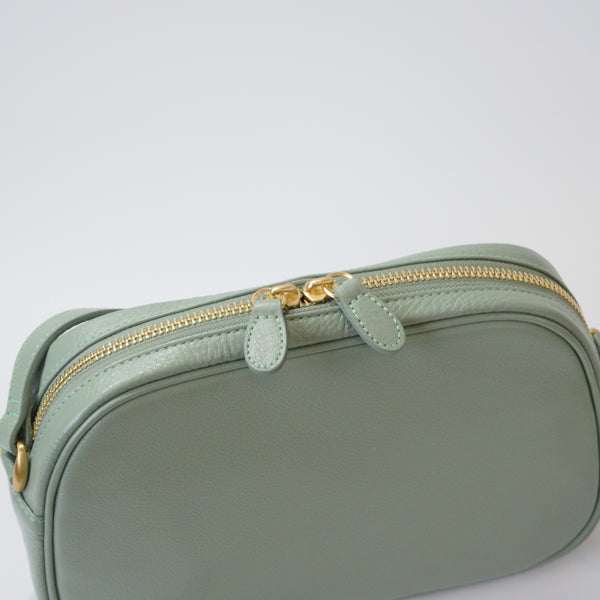 オリーブレザー ビーンズショルダー 4