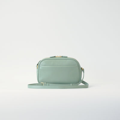 オリーブレザー ビーンズショルダー