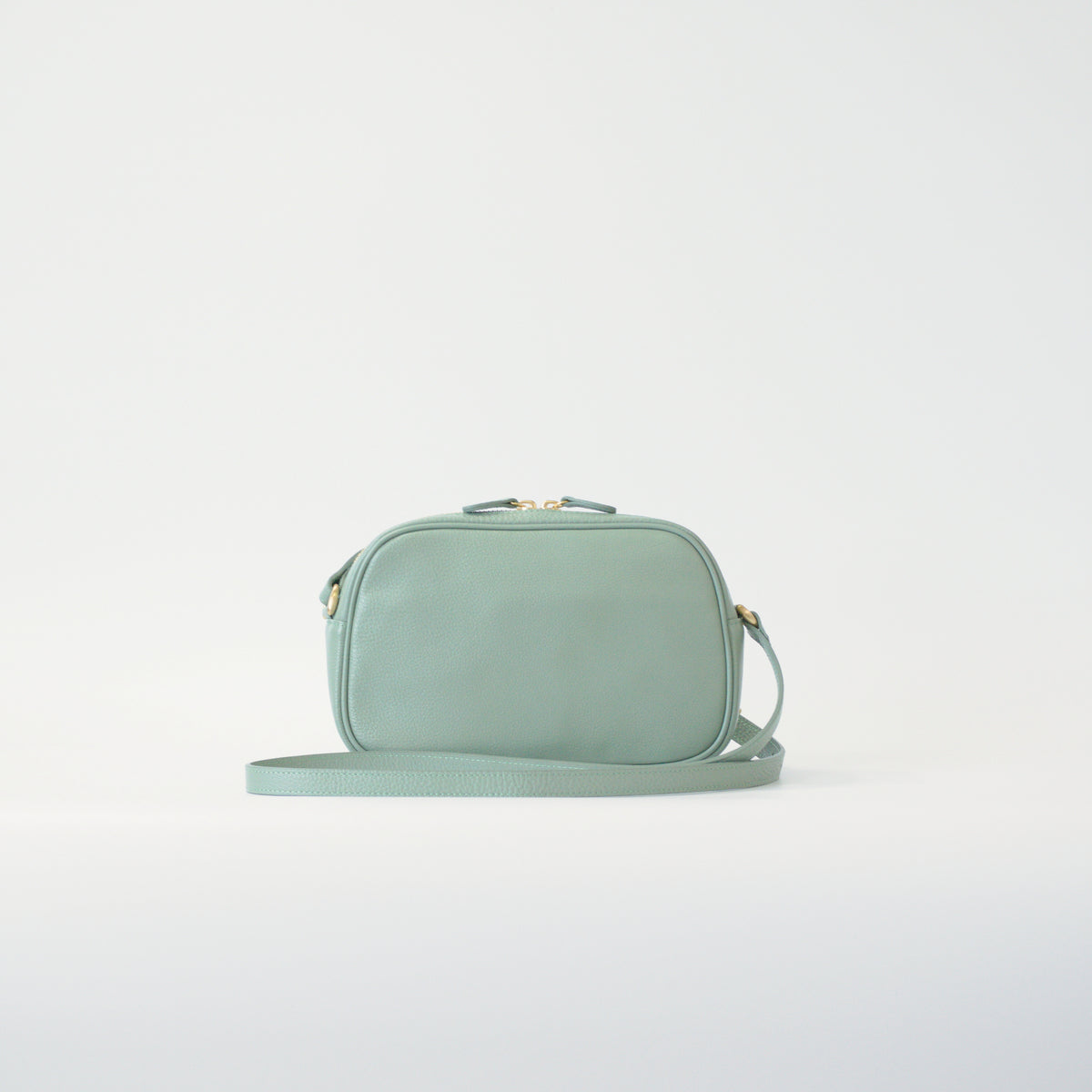 オリーブレザー ビーンズショルダー