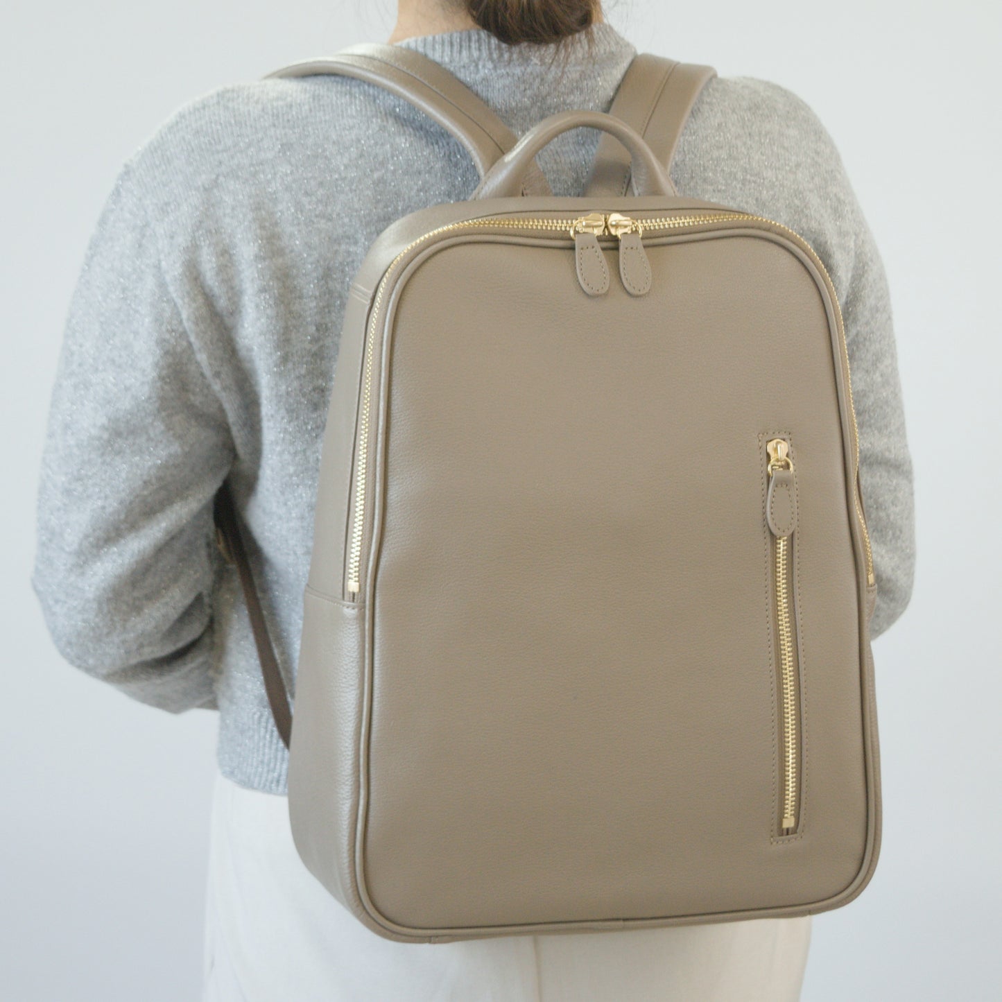 オリーブレザー グレースリュック