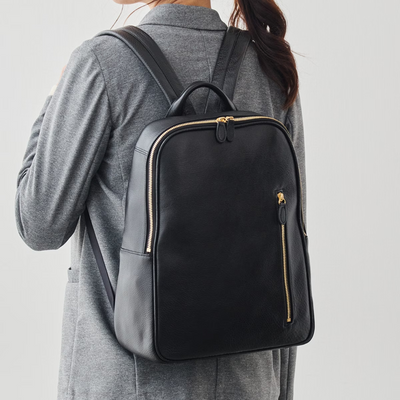 オリーブレザー グレースリュック