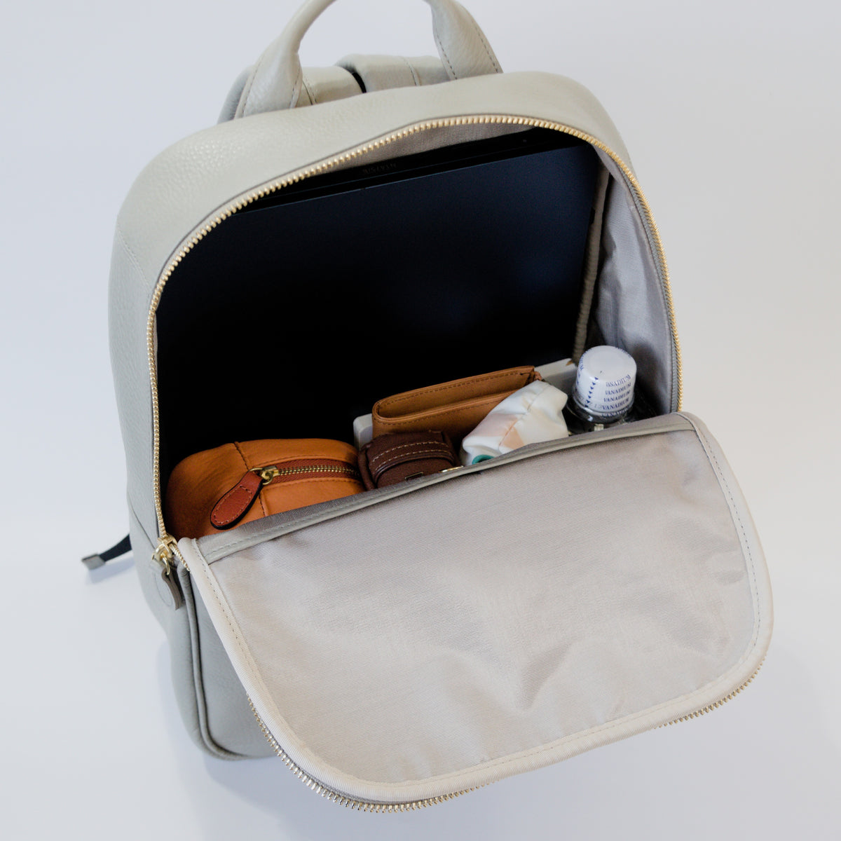 オリーブレザー グレースリュック