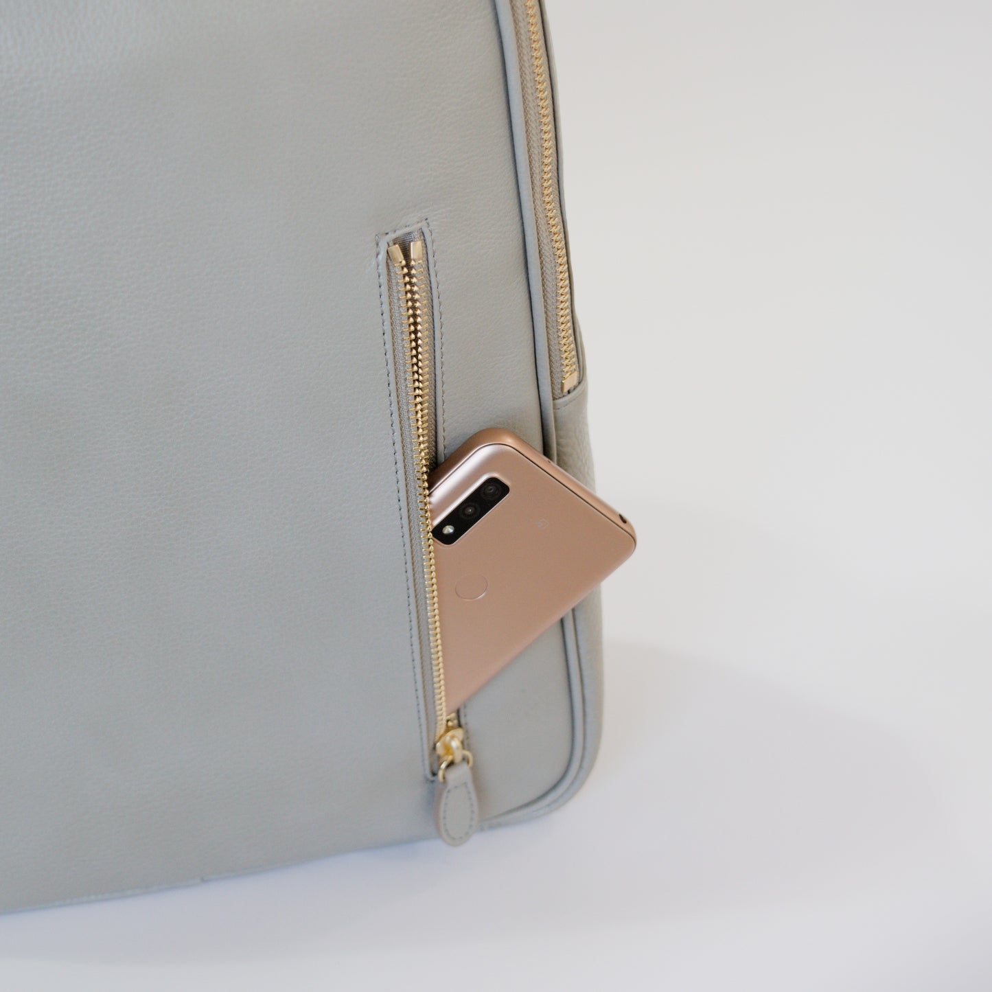 オリーブレザー グレースリュック