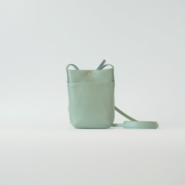 オリーブレザーミトンminiポシェット