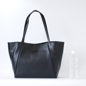 オリーブレザー フォルムチェンジA4トート