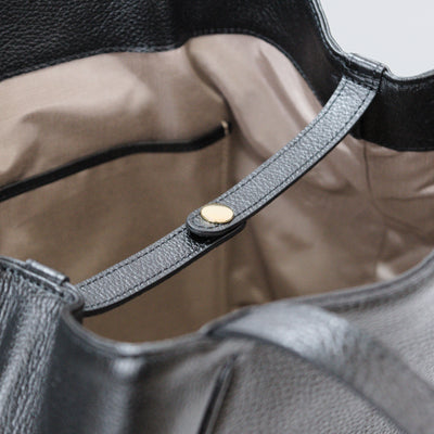 オリーブレザー フォルムチェンジA4トート