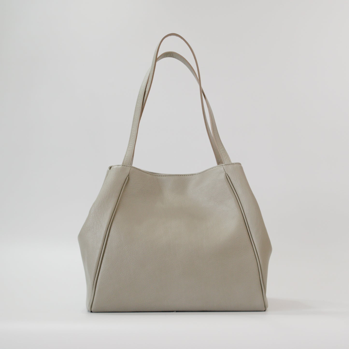 オリーブレザー フォルムチェンジA4トート