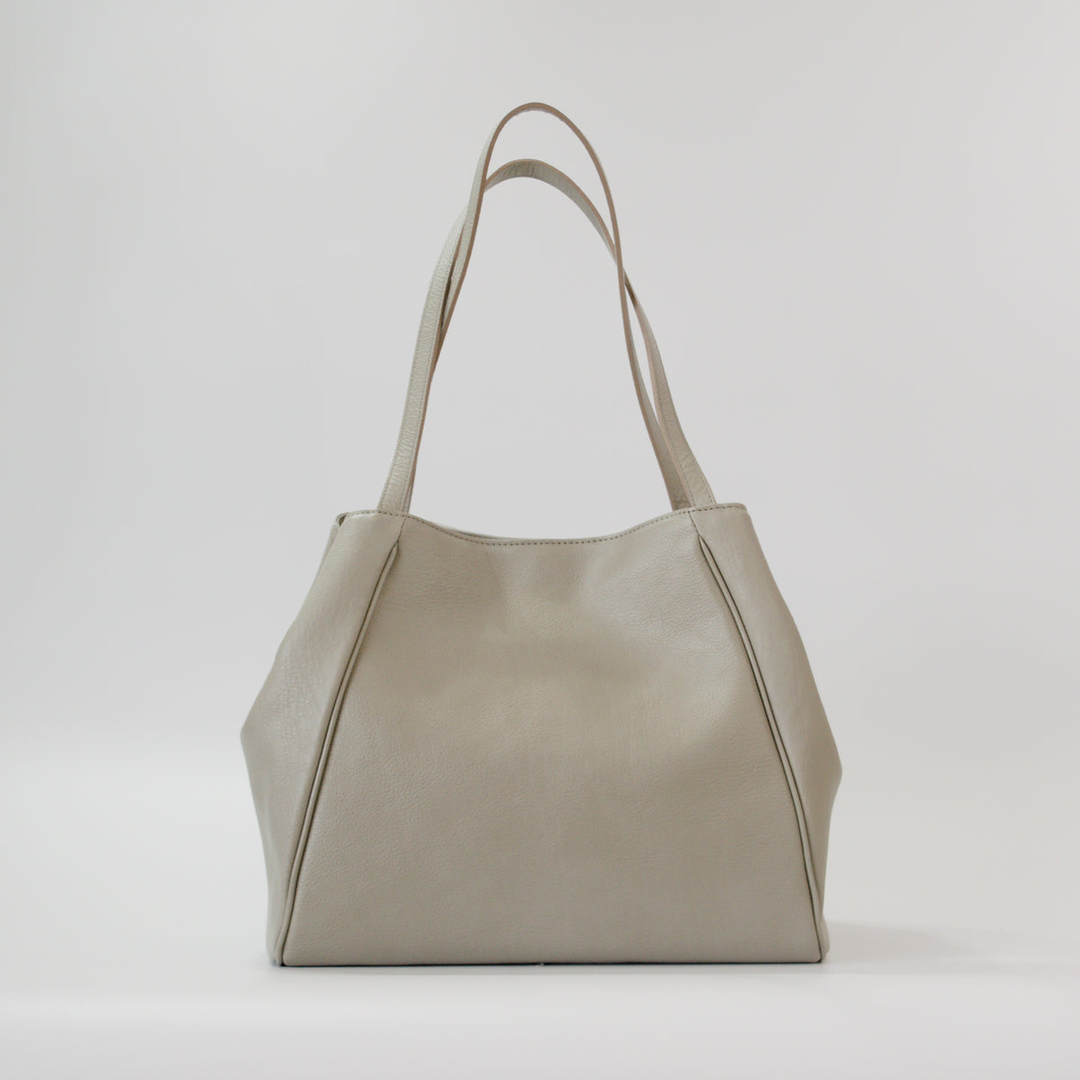 オリーブレザー フォルムチェンジA4トート