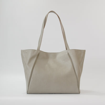 オリーブレザー フォルムチェンジA4トート