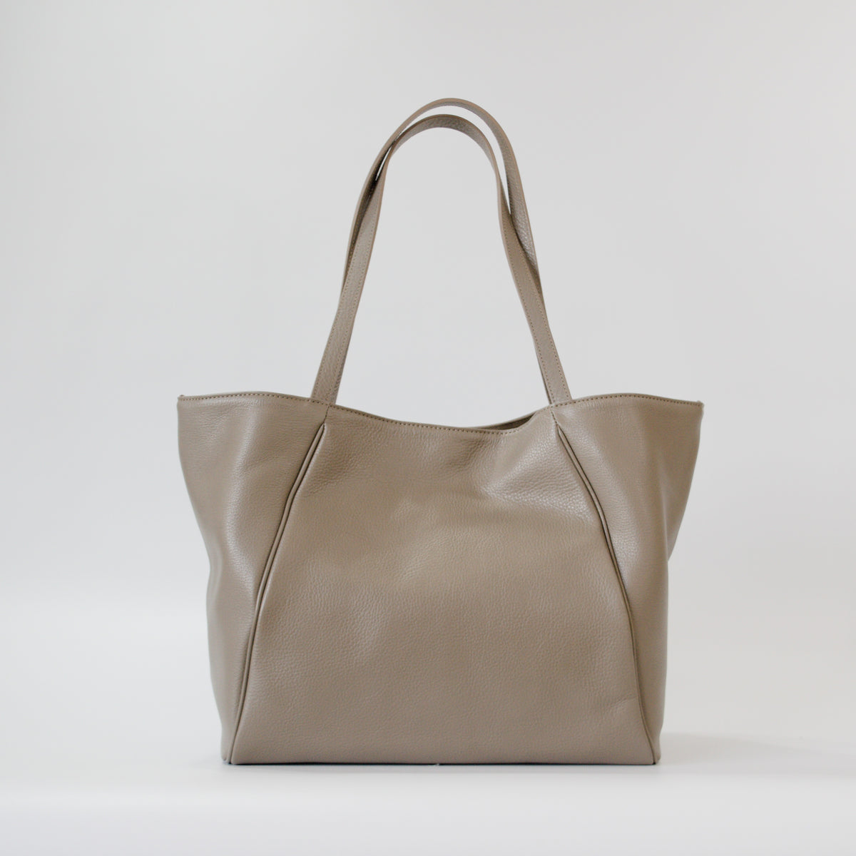 オリーブレザー フォルムチェンジA4トート