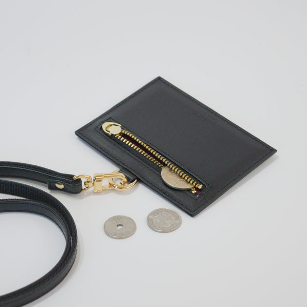 ムラ染めレザーのIDケース 3