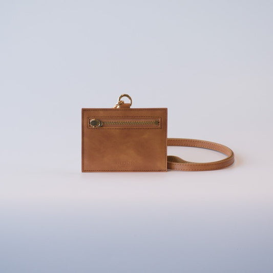 ムラ染めレザーのIDケース