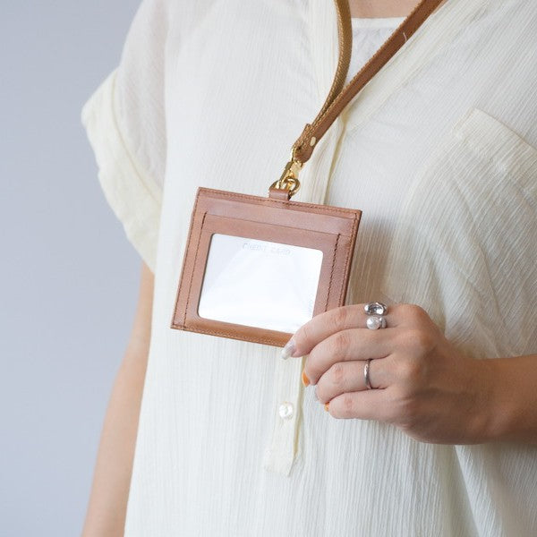 ムラ染めレザーのIDケース 2