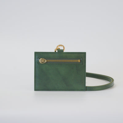 ムラ染めレザーのIDケース