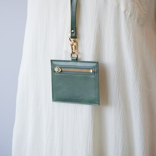 ムラ染めレザーのIDケース