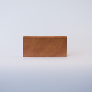 ムラ染めレザーの薄束入れ
