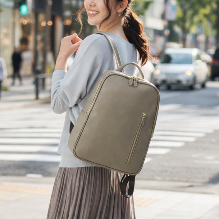 【小柄女性のために設計されたサイズ感】