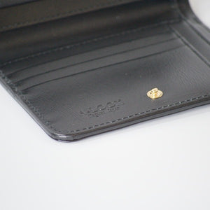 ムラ染めレザーのラウンドファスナー短財布